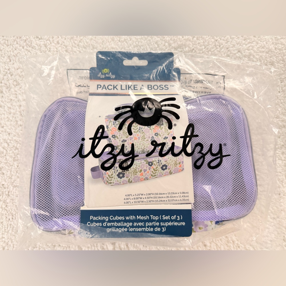 Itzy Ritzy Meadow Packing Cubes
